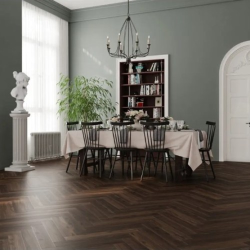 Ламинат Alpine Floor Herringbone 10 Дуб Абруццо LF107-14 венгерская елка 600×100×10