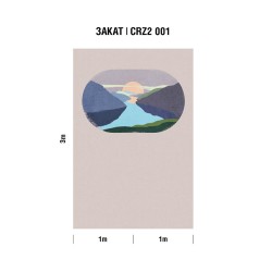 Панно Luna Круиз Путешествие в интерьере Закат CRZ2 001 3×2