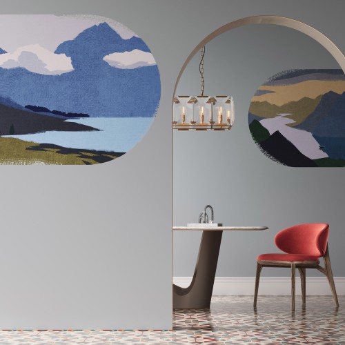 Панно Luna Круиз Путешествие в интерьере Закат CRZ2 006 3×2 Панно Luna Круиз Путешествие в интерьере Закат CRZ2 006 3×2