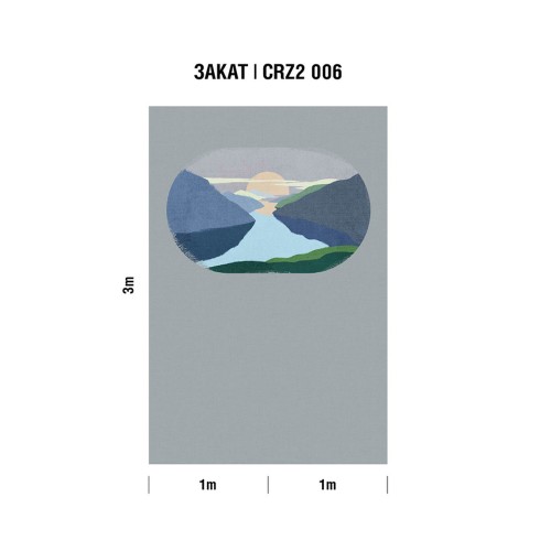 Панно Luna Круиз Путешествие в интерьере Закат CRZ2 006 3×2 Панно Luna Круиз Путешествие в интерьере Закат CRZ2 006 3×2