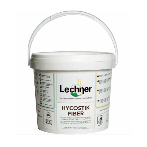Клей для винилового пола Lechner Hycostik Fiber акриловый 5 кг Клей для винилового пола Lechner Hycostik Fiber акриловый 5 кг