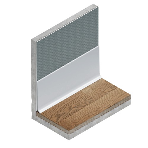 Плинтус алюминиевый Neexy Бронзовый муар AKBD80-PMBR 2500×80×10