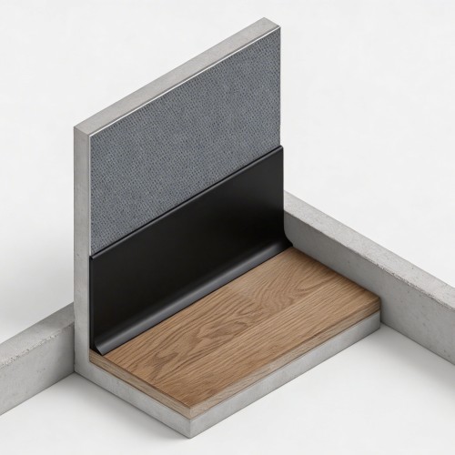 Плинтус алюминиевый Neexy Черный муар AKBD40-SBL 2500×40×10 Плинтус алюминиевый Neexy Черный муар AKBD40-SBL 2500×40×10