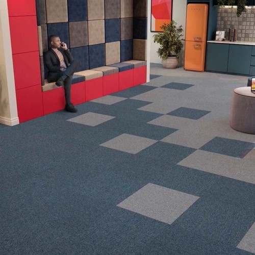 Ковровая плитка Bonkeel Space Grey 500×500×5,9