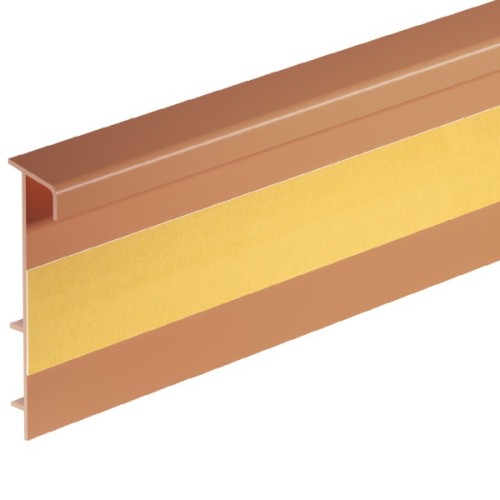 Плинтус ПВХ для ковролина Cezar Карамель 107 2500×53×13,2 Плинтус ПВХ для ковролина Cezar Карамель 107 2500×53×13,2