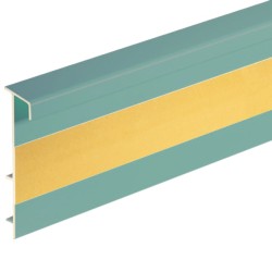 Плинтус ПВХ для ковролина Cezar 141 2500×53×13,2