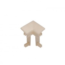 Угол ПВХ внутренний для плинтуса Cezar Бежевый 103 40,5 мм