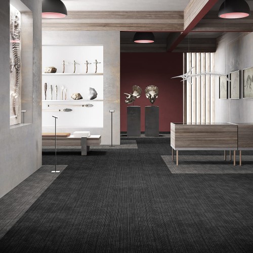 Ковровая плитка Associated Weavers Mambo Tile цвет 99 Smoke 500×500×5,9
