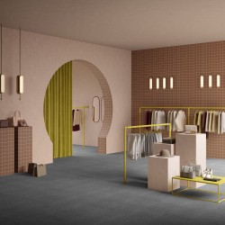 Ковровая плитка Associated Weavers Mantra Tile цвет 97 Nightfall 500×500×5,2