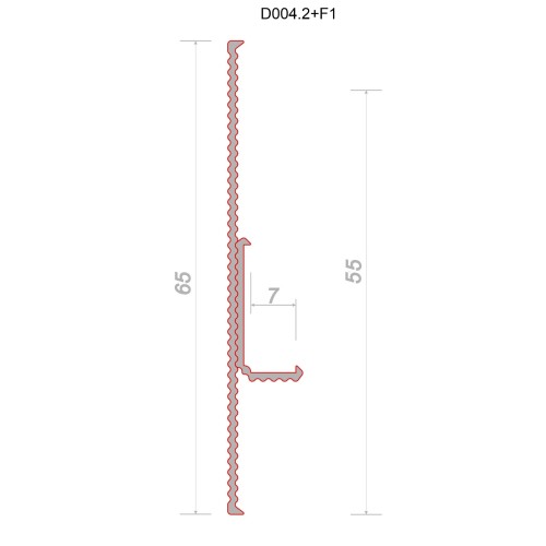 Плинтус алюминиевый теневой Decaro Regulated D004.2A Black /F1A Black Черный 2000×65×16 Плинтус алюминиевый теневой Decaro Regulated D004.2A Black /F1A Black Черный 2000×65×16
