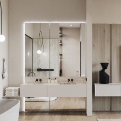 Профиль алюминиевый теневой Decaro D005.2A Black Черный 2000×30×44
