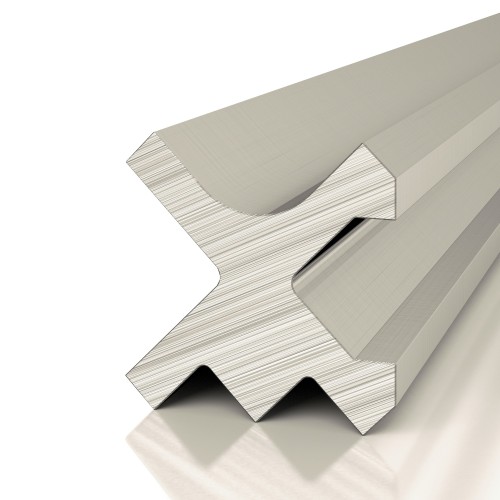 Профиль алюминиевый теневой разделительный Decaro D00X.A Titanium Титановый 3000×10×10 Профиль алюминиевый теневой разделительный Decaro D00X.A Titanium Титановый 3000×10×10