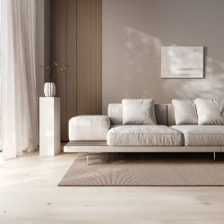 Композитная паркетная доска Quartz Parquet Престиж Дуб Белый шоколад 1258-11 ABCD 700-1900×190×7