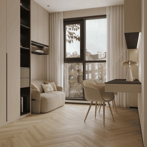 Кварцвиниловая плитка Norland клеевая Parquet LVT Quick Light 1067-3 венгерская елка 590×118×2,5