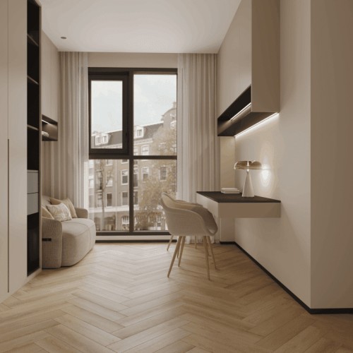 Кварцвиниловая плитка Norland клеевая Parquet LVT Quick Light 1067-3 венгерская елка 590×118×2,5