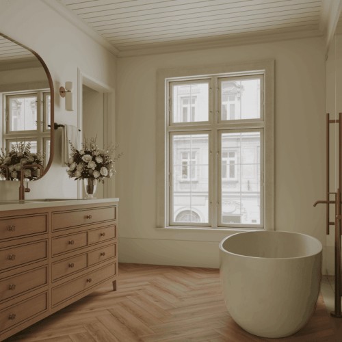 Кварцвиниловая плитка Norland клеевая Parquet S LVT Lama 1056-4 венгерская елка 590×118×2,5