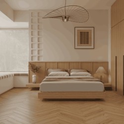 Ламинат Norland Herringbone Elegant Дуб Альба LF303-31 венгерская елка 600×100×8