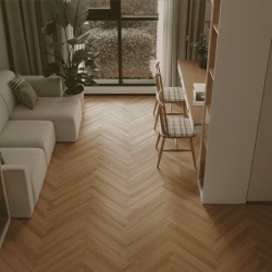 Ламинат Norland Herringbone Elegant Strong Дуб Наксос LF304-36 венгерская елка 600×100×12
