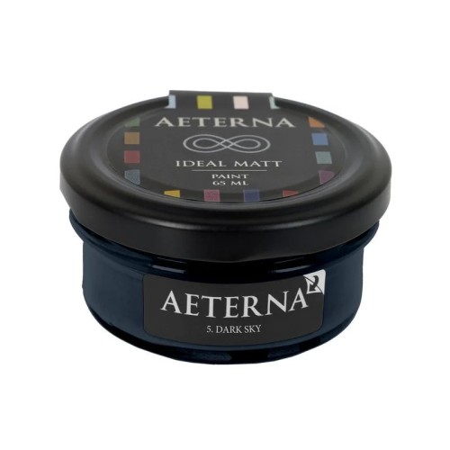 Краска Aeterna цвет Dark Sky 5 Ideal Matt 0,065 л Краска Aeterna цвет Dark Sky 5 Ideal Matt 0,065 л