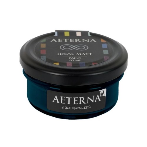 Краска Aeterna цвет Жандармский 6 Ideal Matt 0,065 л Краска Aeterna цвет Жандармский 6 Ideal Matt 0,065 л