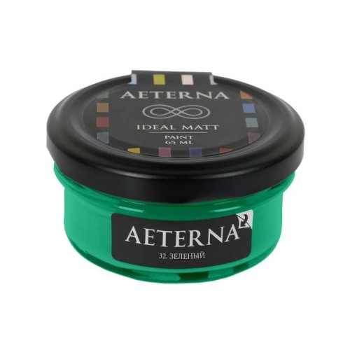 Краска Aeterna цвет Зеленый 32 Ideal Matt 0,065 л Краска Aeterna цвет Зеленый 32 Ideal Matt 0,065 л