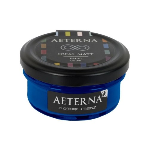 Краска Aeterna цвет Сияющие Сумерки 35 Ideal Matt 0,065 л Краска Aeterna цвет Сияющие Сумерки 35 Ideal Matt 0,065 л