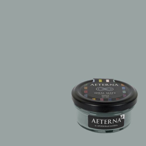 Краска Aeterna цвет Бронзовая Патина 41 Ideal Matt 0,065 л Краска Aeterna цвет Бронзовая Патина 41 Ideal Matt 0,065 л