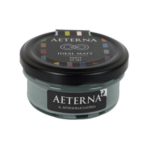 Краска Aeterna цвет Бронзовая Патина 41 Ideal Matt 0,065 л Краска Aeterna цвет Бронзовая Патина 41 Ideal Matt 0,065 л