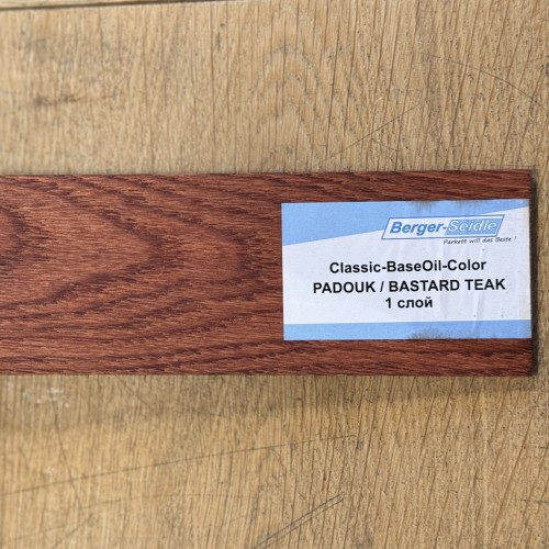 Масло для пола Berger-Seidle Classic BaseOil Color цвет Bastard Teak / Padouk полуматовое 0,125 л