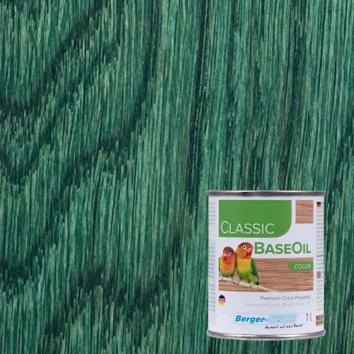 Масло для пола Berger-Seidle Classic BaseOil Color цвет Green / Grun полуматовое 1 л
