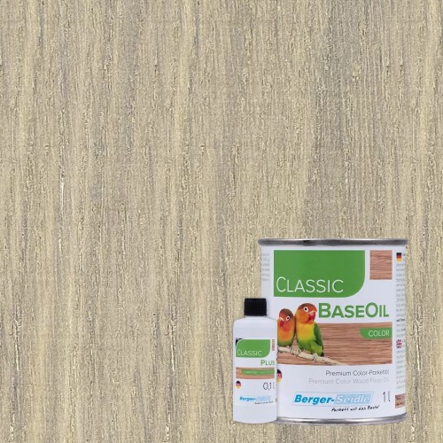 Масло для пола Berger-Seidle Classic BaseOil Color 2K цвет Cashmere White / Kaschmirweiss полуматовое 1,1 л