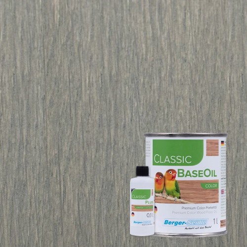 Масло для пола Berger-Seidle Classic BaseOil Color 2K цвет Cement Grey / Zementgrau полуматовое 1,1 л