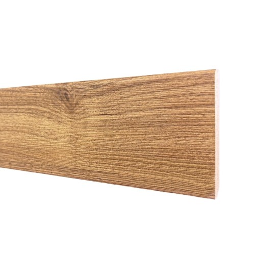 Плинтус МДФ ламинированный TeckWood Орех Натур 2000×80×10