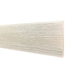 Плинтус МДФ ламинированный TeckWood Дуб Крем 2000×80×10