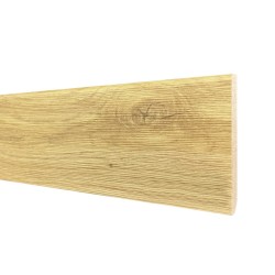 Плинтус МДФ ламинированный TeckWood Дуб Голд 2000×80×10