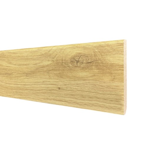 Плинтус МДФ ламинированный TeckWood Дуб Голд 2000×80×10