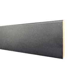 Плинтус МДФ ламинированный TeckWood Черный 2000×80×10