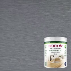Лак для дерева Biofa 5030 Пепельный 3006 шелковисто-матовый 0,3 л