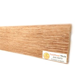Плинтус МДФ ламинированный TeckWood Дуб Порту Oak Porto 2000×75×16