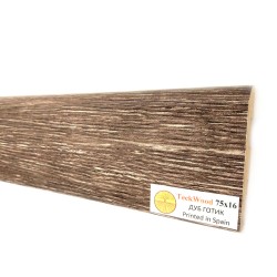 Плинтус МДФ ламинированный TeckWood Дуб Готик Oak Gotic 2000×75×16