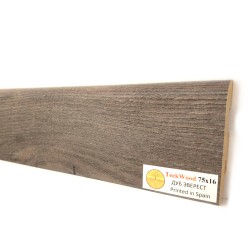 Плинтус МДФ ламинированный TeckWood Дуб Эверест Oak Everest 2000×75×16
