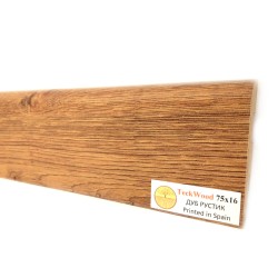 Плинтус МДФ ламинированный TeckWood Дуб Рустик Oak Rustic 2000×75×16