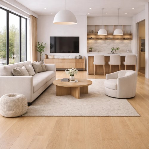 Ламинат FirstFloor Черный Шарм Дуб Калибра 1F401 1220×196×8