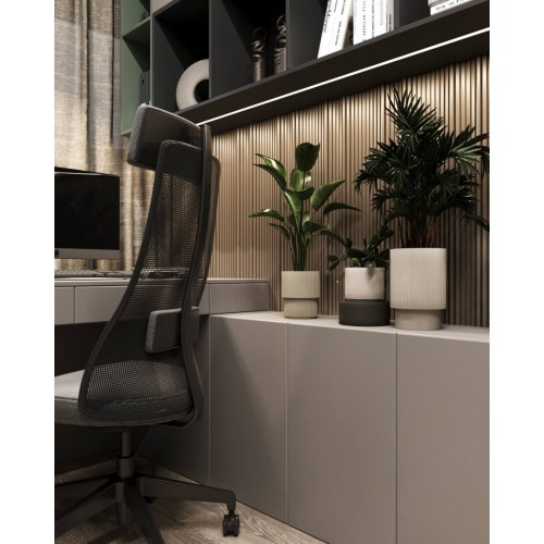 Стеновая панель под покраску Hiwood LV241 NP 2700×240×20