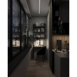 Стеновая панель под покраску Hiwood LV241 NP 2700×240×20