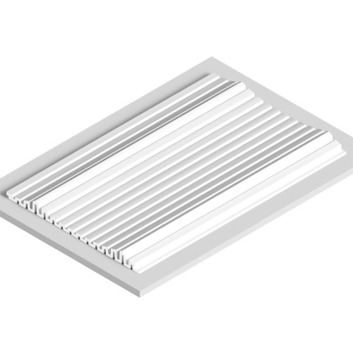 Стеновая панель под покраску Hiwood LV241 NP 2700×240×20
