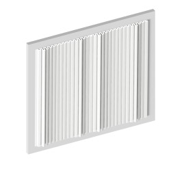 Стеновая панель под покраску Hiwood LV241 NP 2700×240×20