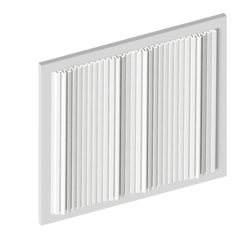 Стеновая панель под покраску Hiwood LV241 NP 2700×240×20
