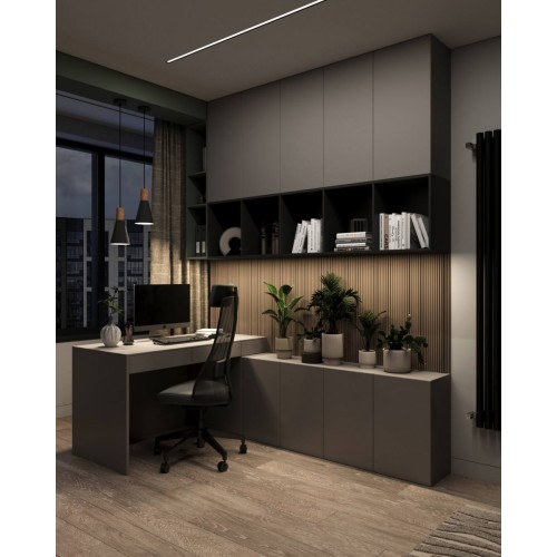 Стеновая панель под покраску Hiwood LV241 NP 2700×240×20