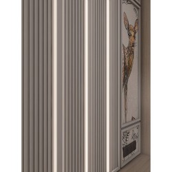 Стеновая панель под покраску Hiwood HL201 NP 2700×240×18,5